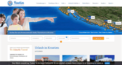 Desktop Screenshot of kroatien-ferienwohnungen-urlaub.de