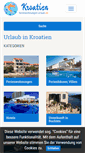 Mobile Screenshot of kroatien-ferienwohnungen-urlaub.de